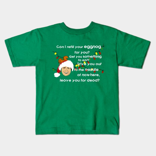 Clark Griswold Wisdom Kids T-Shirt by PoetandChef